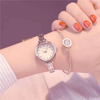 

Luxury fashion gold bracelet watch full stainless steel women quartz watches 2019 simple small ladies wristwatches female cloc