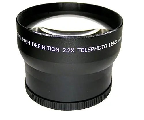 0.45X супер широкоугольный объектив макро и 2.2x Увеличение телеобъектив для Canon Powershot G3x SX70 HS SX60 HS SX50 HS камера