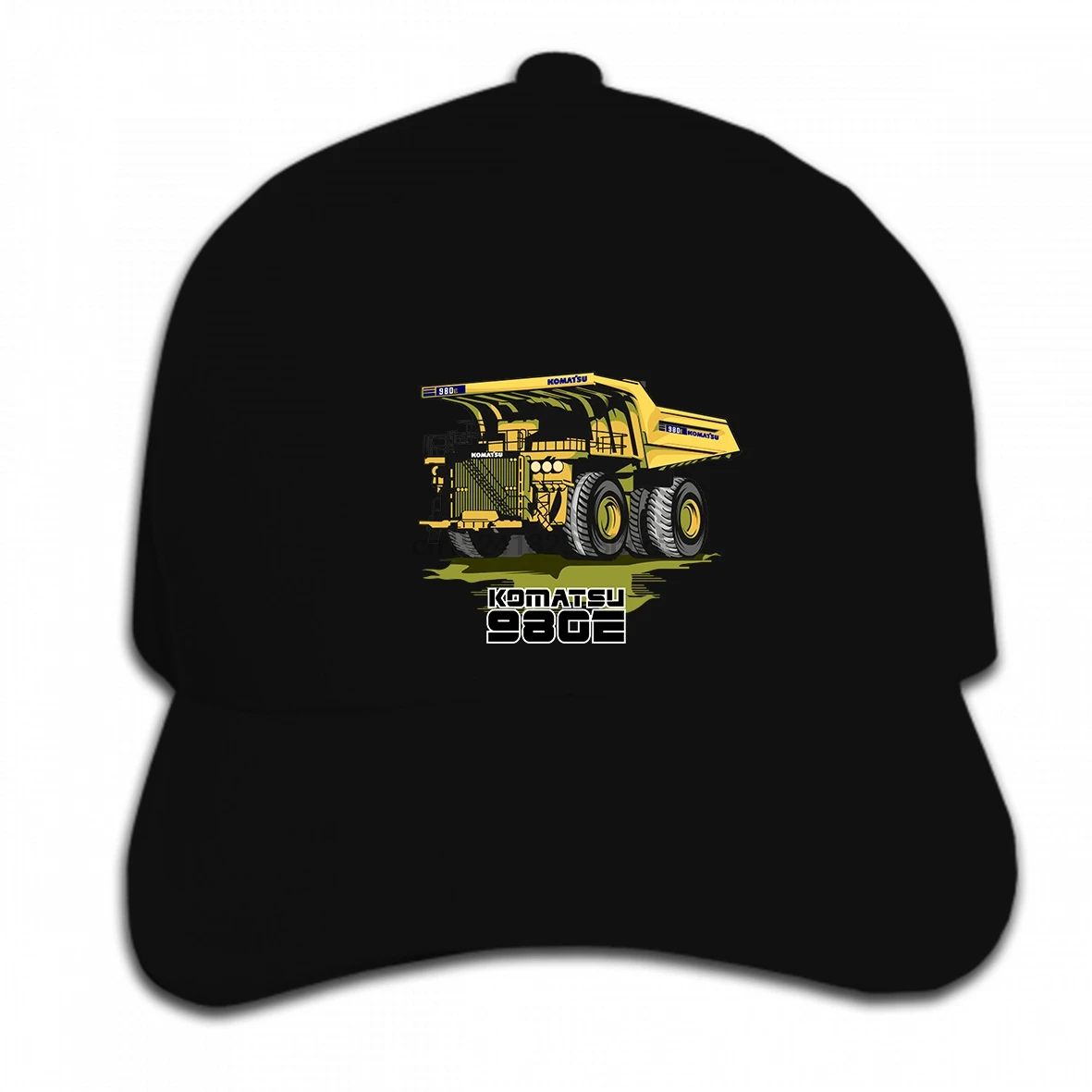 

Print Custom Baseball Cap Hip Hop Men Komatsu 980E Truck Women Hat Peaked cap