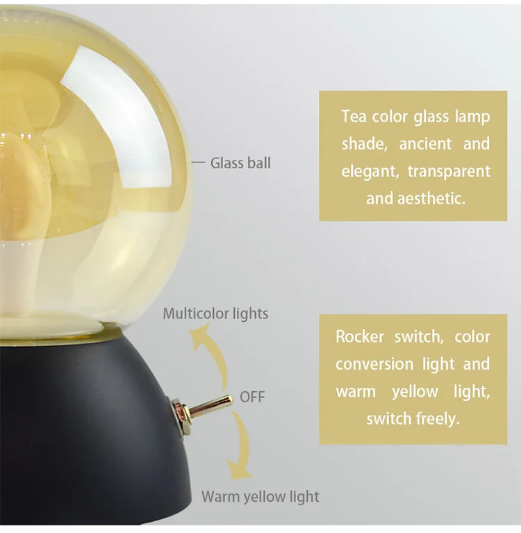 DE.SOUL Night Lights LED Flame Lamps  Rechargeable  Lamps  Lighting Bedroom Lamp Night Light Color Change Night lamps  Gift (9)