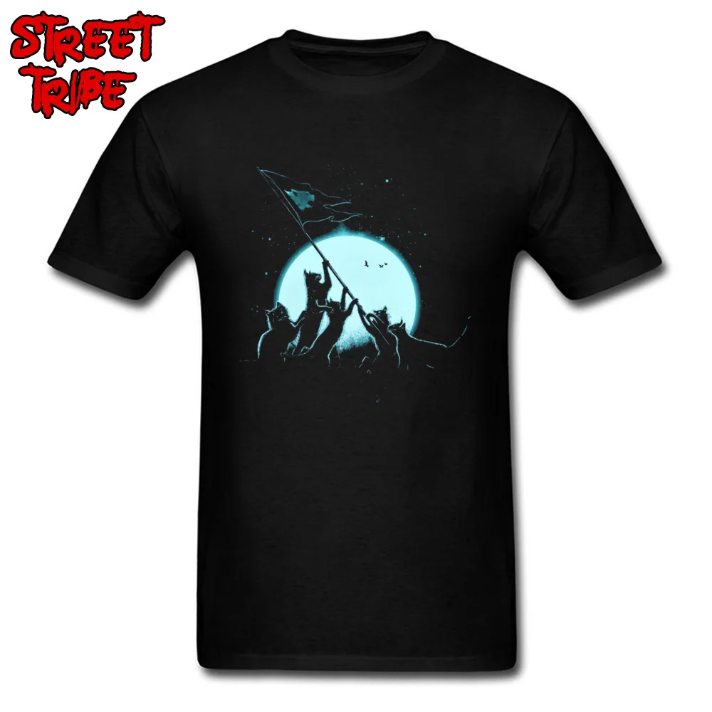 Geek Freedom Cats 11990 Men T Shirts New Arrival Summer Short Sleeve O Neck 100% Cotton Tops Shirts Party Tee-Shirt Freedom Cats 11990 black