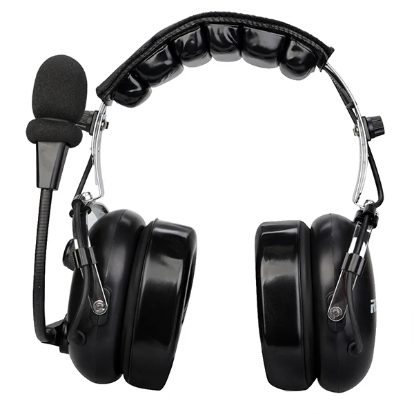 Звукопоглощающие наушники Retevis Black EH070K 2 pin Binaural Sleep Work гарнитура для Kenwood Baofeng Звукоизоляционная 24dB анти-шум