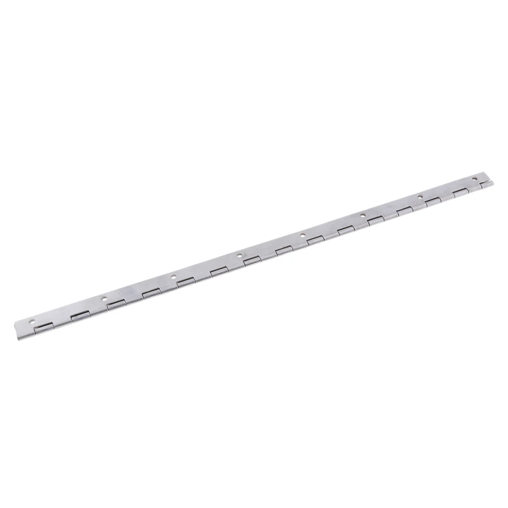 304 Stainless Steel Marine Boat Yacht Door Piano Hinge Deck Cabin Hardware Strong Corrosion Resistance 15 Inch x 1 Inch