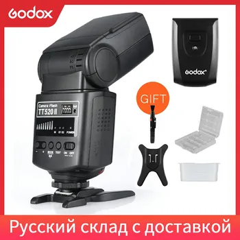 

Godox Camera Flash TT520II with Build-in 433MHz Wireless Signal for Nikon Canon Pentax Olympus DSLR Camera