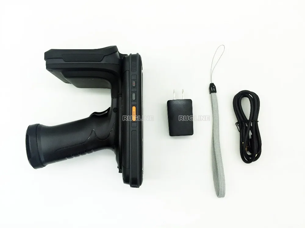 Coletor de Dados Scanner de Código de Barras com Uhf Alta Qualidade Móvel Handheld Terminal 4g Android 6.0 1d - 2d Rfid Leitor Pistola Aperto Pda 15 pda terminal 4g android 6.0 1d 2d