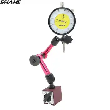 shahe Flexible Magnetic Base Holder Stand WITH Dial Indicator 0-10 mm Magnetic Base Indicator Set
