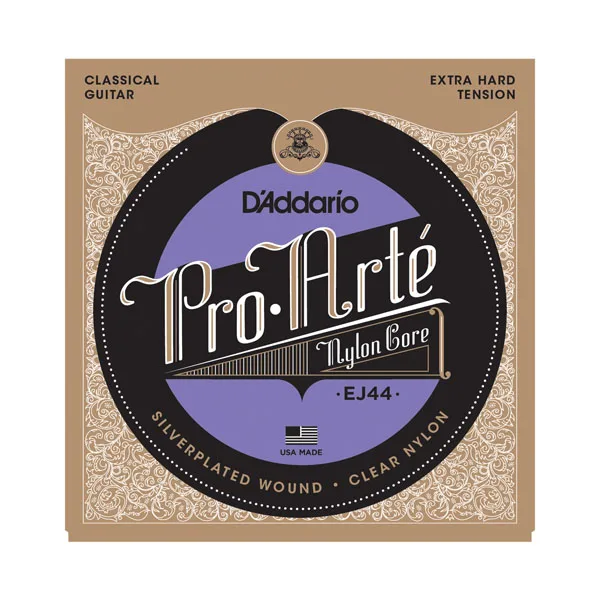 D'addario Pro Arte нейлоновые Классические гитарные струны набор, нормальное/жесткое натяжение EJ43 EJ44 EJ45 EJ46 EJ49 EJ59 - Цвет: EJ44