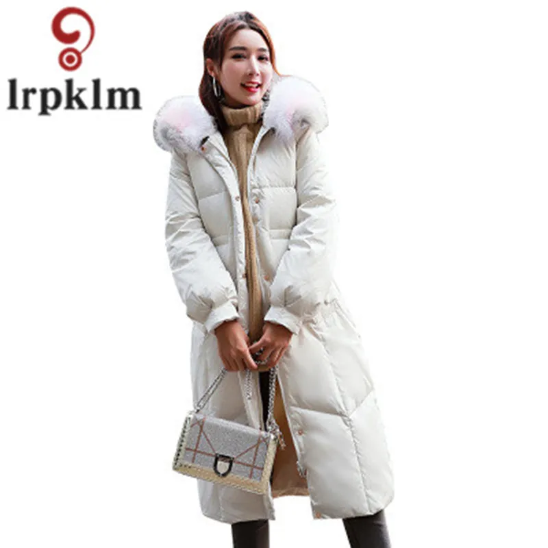 2018 Women Winter Parkas Long Jackets And Coats Adjustable Waist Female Thick Warm Coats Overknee Padded Outwear Jacket AS040 (24)