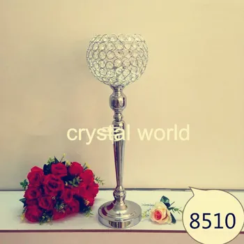 

new style crystal wedding pillars columns for aisle decoration