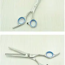 6 дюймов набор Профессиональные Парикмахерские ножницы салон красоты режущие филировочные ножницы парикмахерские инструменты для укладки