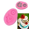 4 kinds of watches turned sugar cake silicone mold chocolate crafts gadgets dessert decorating tools DIY pastry baking mold new ► Photo 2/5