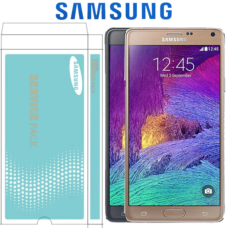 5,7 ''ЖК-дисплей для SAMSUNG Galaxy Note 4 Note4 N910 N910C N910A N910F Дисплей кодирующий преобразователь сенсорного экрана в сборе