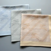 Жаккардовые платки из хлопка 48 см* 48 см, полотенце для мужчин и женщин