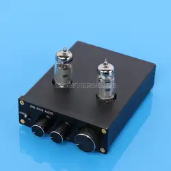 Новый мини 6J1 6K4 предусилитель усилитель Hi-Fi звуковой Предварительный усилитель ВЧ Регулировка баса Pre-amps DC12V