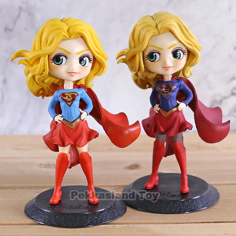 Q posket qposket DC Comic Series Supergirl PVC Figure Toy Gift No Box 14cm