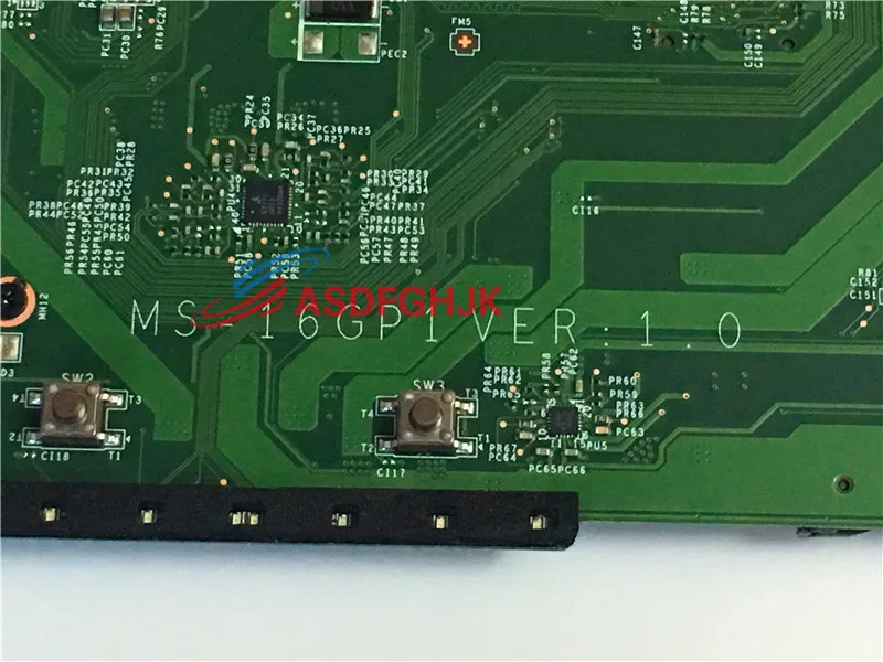 حقيقية ل MSI CR61 اللوحة المحمول MS-16GP MS-16GP1 100% TESED موافق