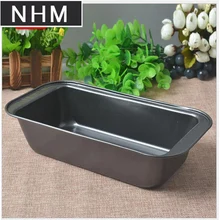 NHM 1 шт. форма для выпечки пирожных оборудование не глина форма для хлеба формы прямоугольная углеродистая сталь тост форма для торта
