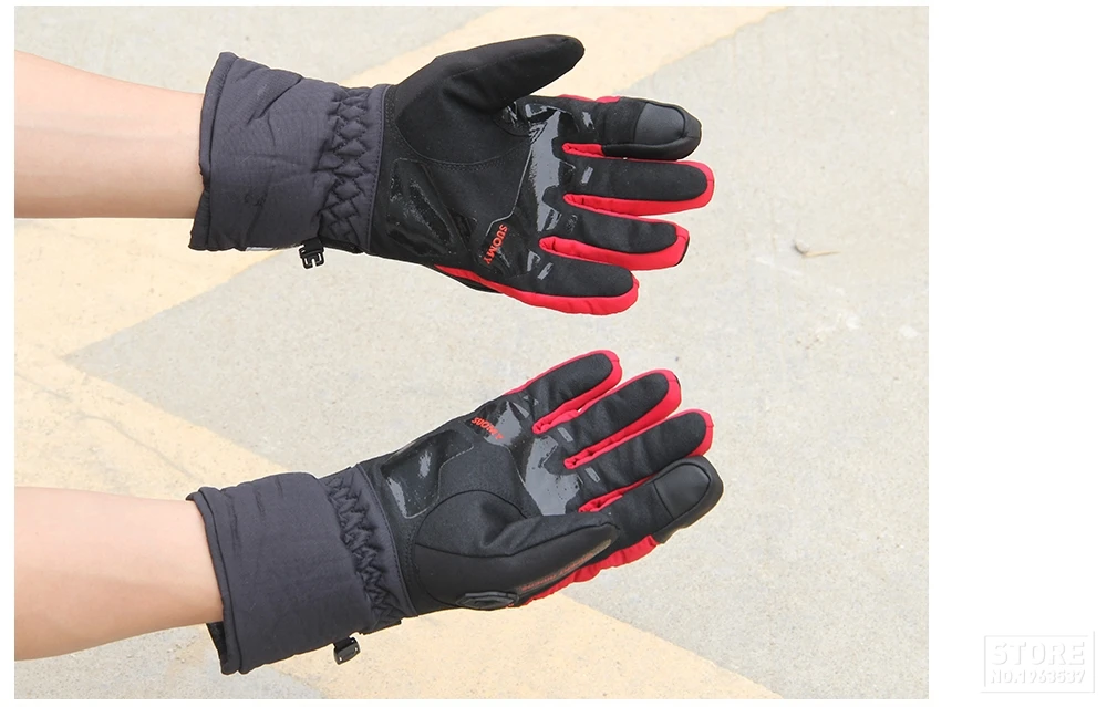 SUOMY мужские мотоциклетные перчатки 100% непромокаемые ветрозащитные зимние мото-перчатки сенсорный экран Gant Moto Guantes rbike перчатки для