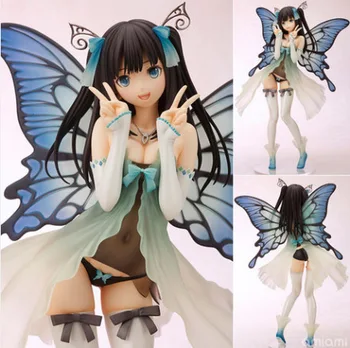 

japan Anime 25 cm Tony annabel Kotobukiya PVC action figure Daisy Butterfly Fairy Four Leaf model toy sexy girl doll CHN Ver.