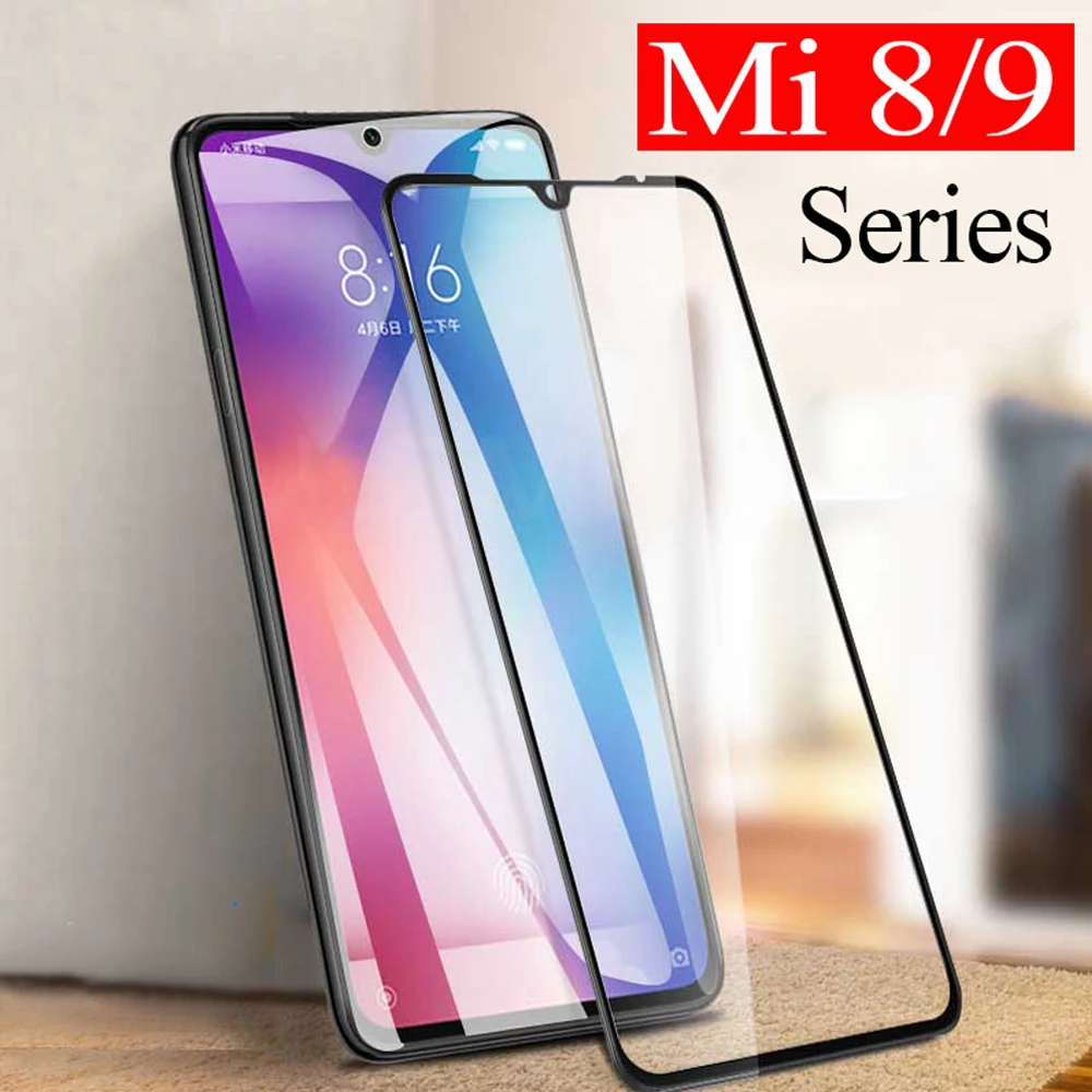 Защитное стекло zlnвич 9D для xiaomi mi play защита экрана телефона 8 9 se pro lite закаленное