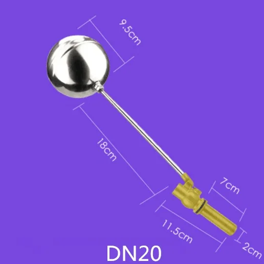 DN15 DN20 шаровой клапан поплавкового типа бойлер газовый котел водонагреватель холодной и горячей емкость для воды регулятор уровня из нержавеющей стали