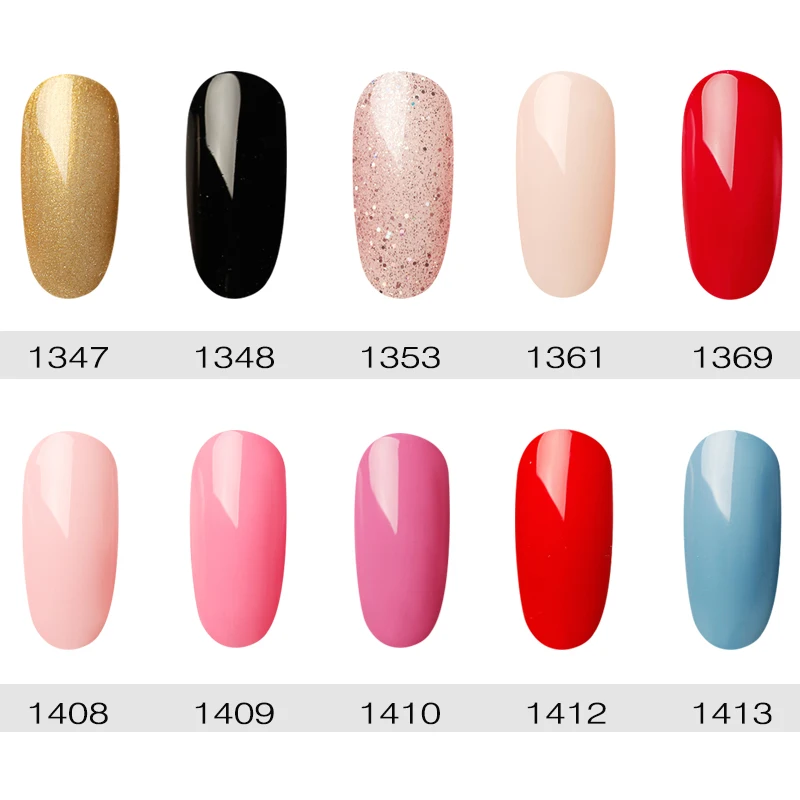 NAILWIND Гель лак 60 цветов акриловый для ногтей Дизайн УФ светодиодный светильник