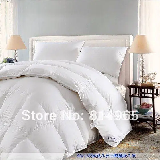 King 240x210cm Or Make Any Size 350gsm Top Grade 95 European Duck Down