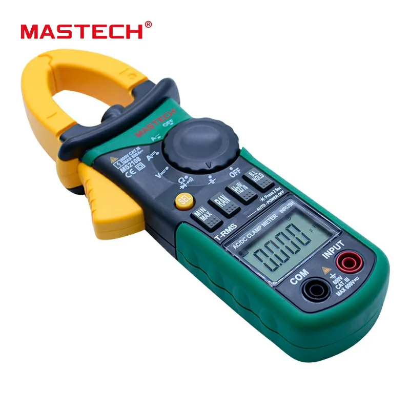 Цифровой автоматический Мультиметр MASTECH MS2108 вольтметр амперметр измеритель