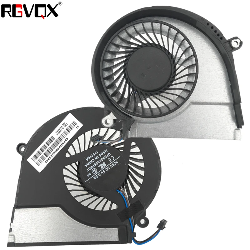 Ноутбук вентилятор охлаждения для HP PAVILION 15-E 17-E PN внутренней катушкой; AB08505HX110B00 DFS501105PR0T Процессор радиатор/радиатор