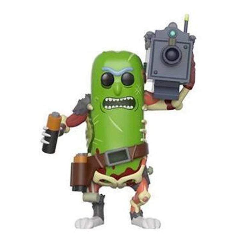 

Funko Pop Rick and Morty Pickle Rick with Laser Figure PVC Doll Toys 4" 10cm