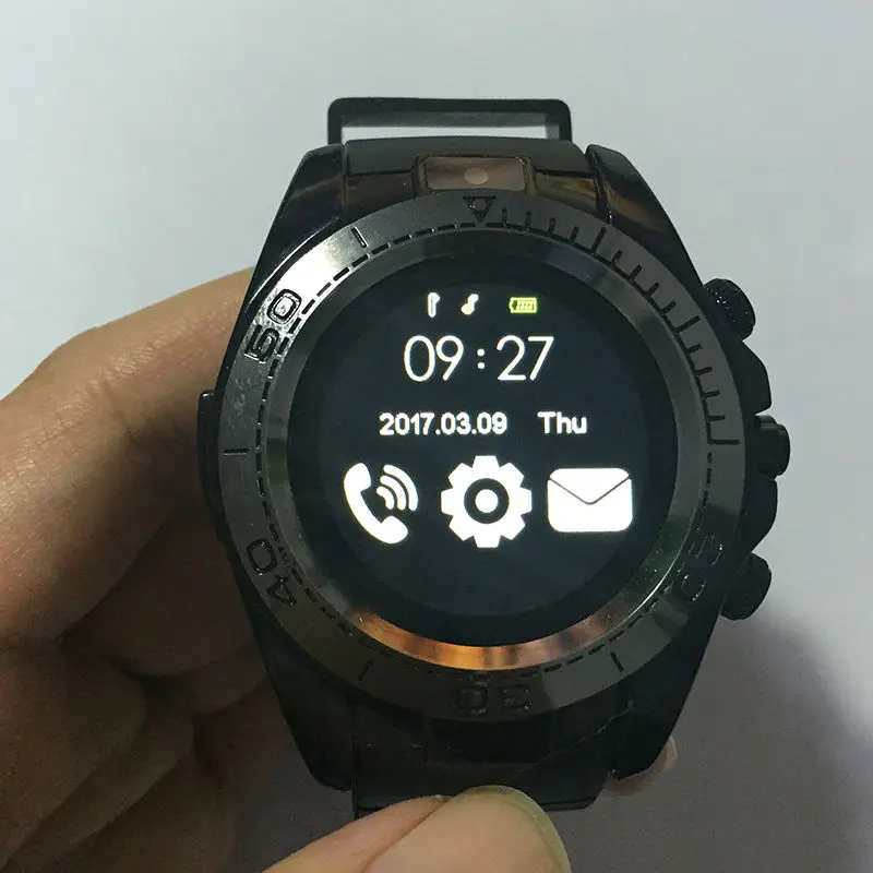 Sw007 Смарт-часы на запястье Bluetooth наручные часы для Android Samsung Huawei Sony английский
