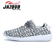 2016 Jazovo Running Shoes Man Breathable Sports Shoes Outdoor Running Sneakers white Walking Shoes yeezy trainers 36-46
