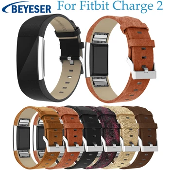 

Leather Replacement Watchband for Fitbit Charge 2 Band sport band for Fitbit Charge2 Wristband classic WatchStrap Watch Bands