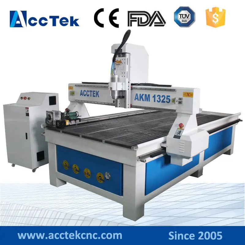 AKM1325 Lathe machine specification cnc router wood carving machine for