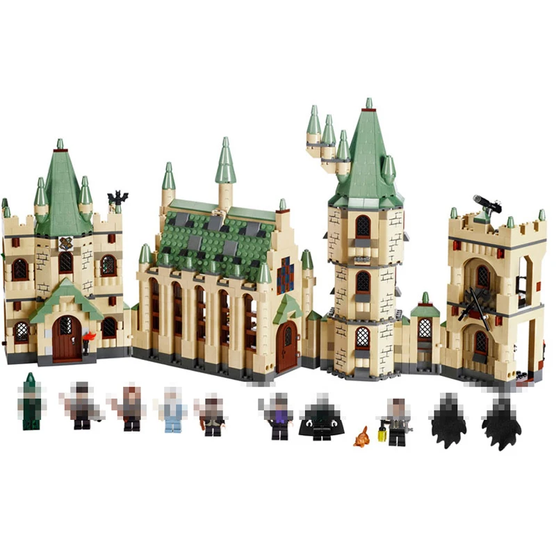 

1340pcs Hogwarts Castle School Model Building Blocks Kit Set Bricks Toys Fit For Kids Compatible Legoings Educational Toys Gifts