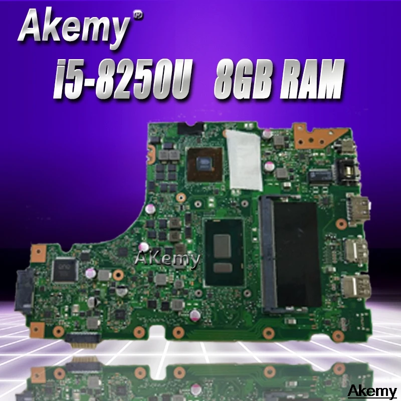 Laptop Motherboard For ASUS X442 X442U X442UR X442UQ X442UQK X442UQR Mainboard 100% Tested with i5-8250U cpu 8GB RAM Laptop Motherboard For ASUS X442 X442U X442UR X442UQ X442UQK X442UQR Mainboard 100% Tested with i5-8250U cpu 8GB RAM