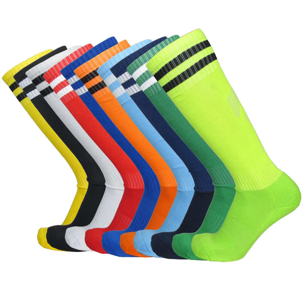 Football Stocking Soccer Socks Thick Bottom Cotton Stockings 10 colors