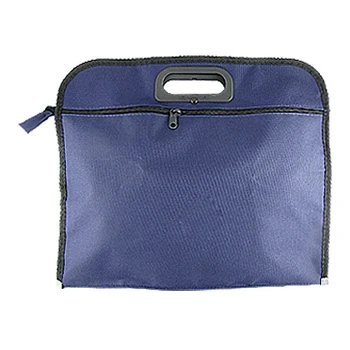 

Affordable Nylon Business File Zip Folder Document Bag/Organizer/Portfolio Blue