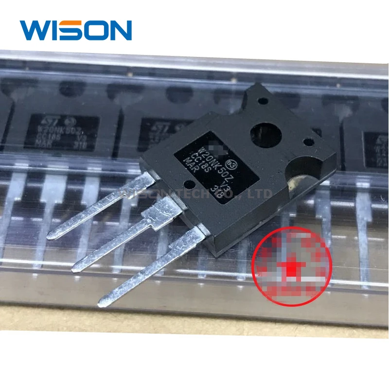 10 шт./лот Новый STW20NK50Z W20NK50Z W20NK50 20N50 TO-247 20A 500V мощный МОП-транзистор | Бытовая техника