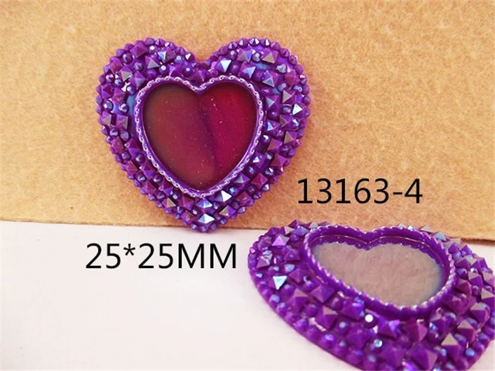 David Accessories 25x25 мм Пластик пластический строгальный станок смолы DIY аксессуары Скрапбукинг обувь ручной работы; украшение в виде 5Yc5824 - Цвет: 1013163004