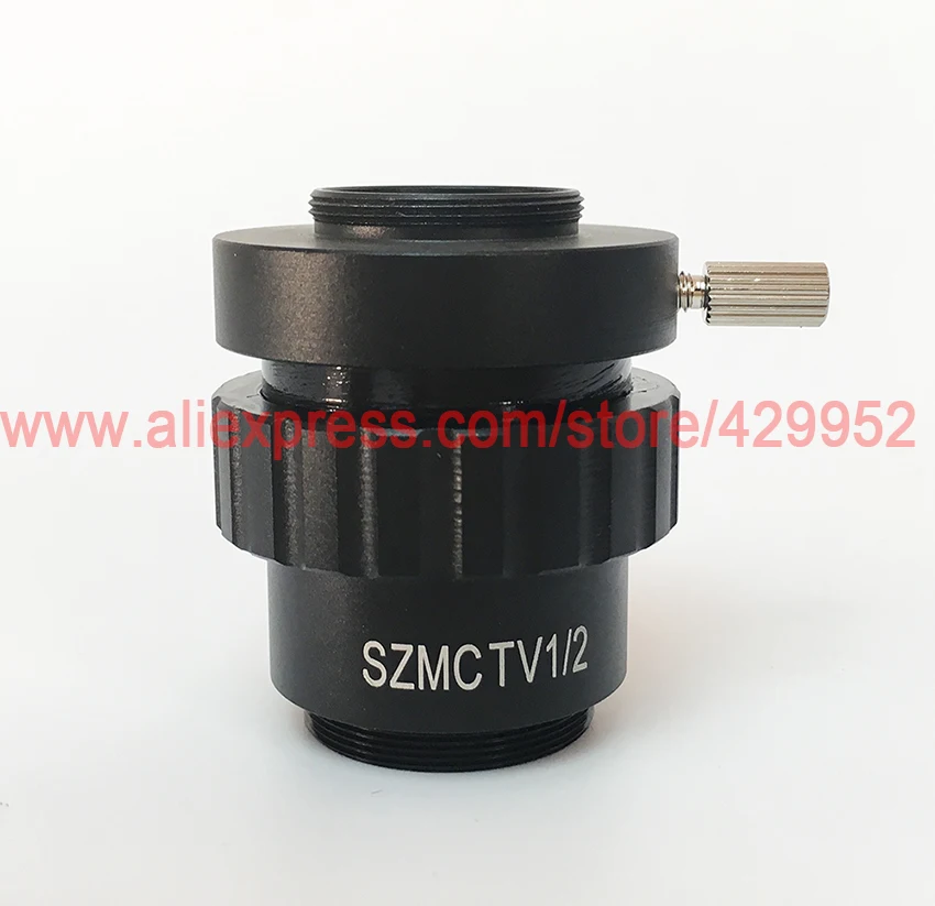 Адаптер для видеокамеры Simul Focal Trinocular 0 5x 3x C Mount адаптер микроскопа HDMI VGA USB|stereo