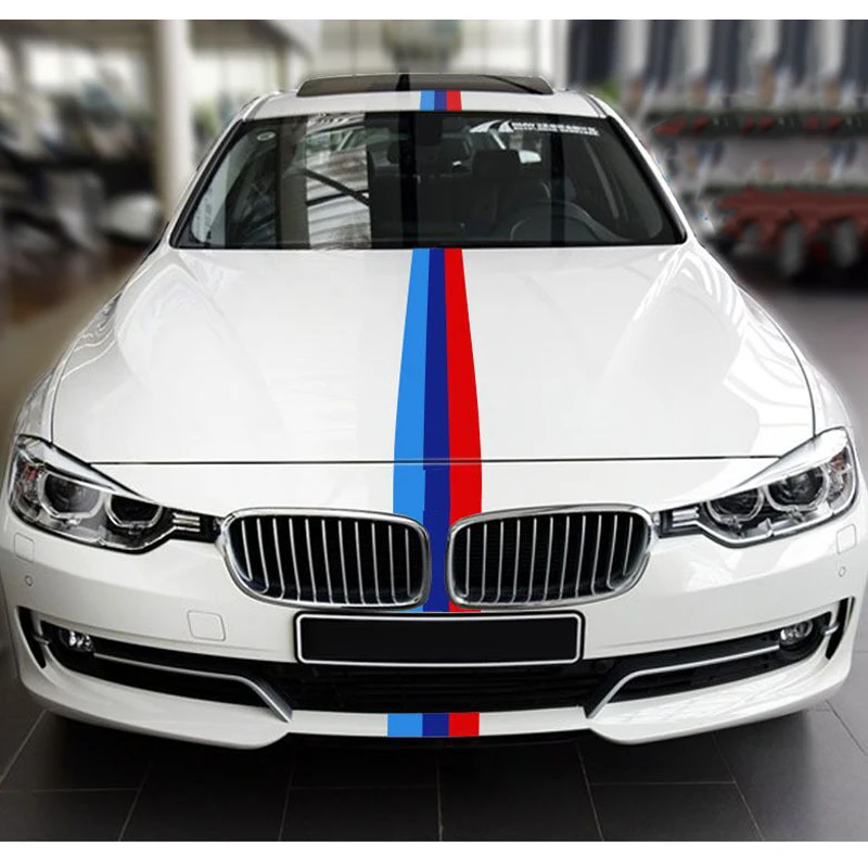 1 шт. Виниловая наклейка для капота BMW M3 M5 M6 E46 E92|Наклейки на автомобиль| |