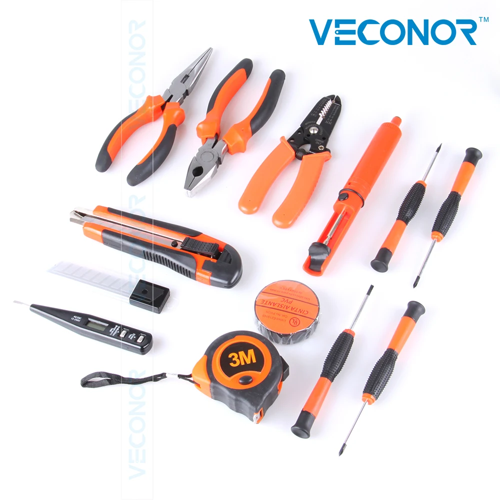 35pcs Electrician Hand Tool Set Kit Household Tool