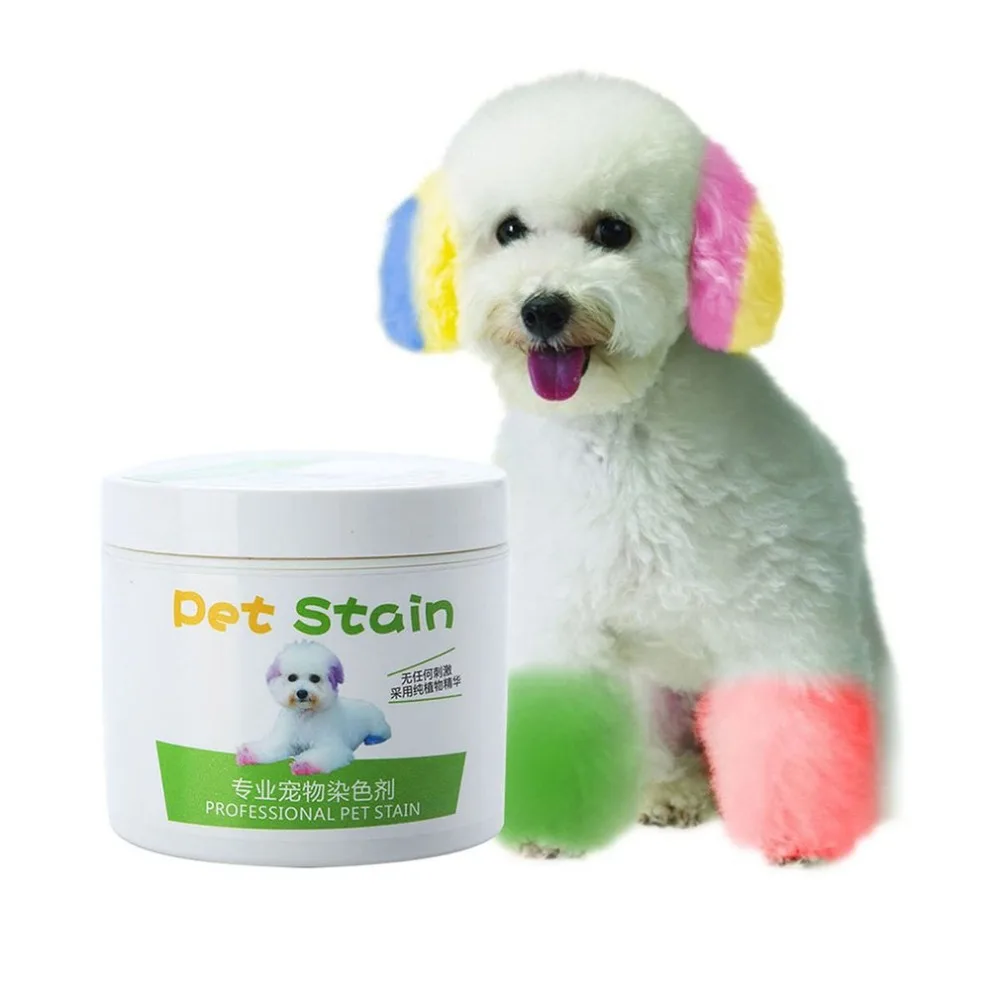 

NEW Performance Hair Dye Gel for Dogs professional pet hair cream hair color non-toxic DIY dyeing wax 3.51oz/100ml DROP SHIP