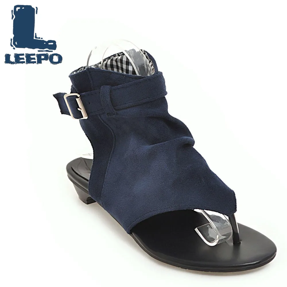 

LEEPO Shoes Woman Summer Slingbacks Flip Toe Sandals Female Vintage Black Plus Size Sandals Ladies Slingbacks Women Zip Shoes