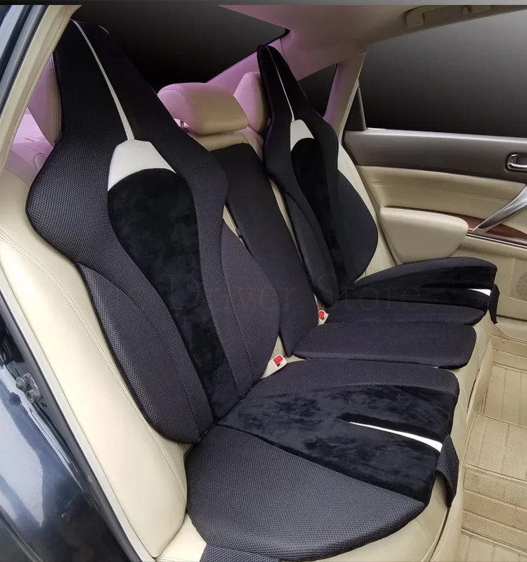 Автомобильные чехлы для сидений, подушка из искусственной шерсти для Tiggo 5x peugeot 2008 CS75 Citroen C5 AIRCROSS, роскошный универсальный размер