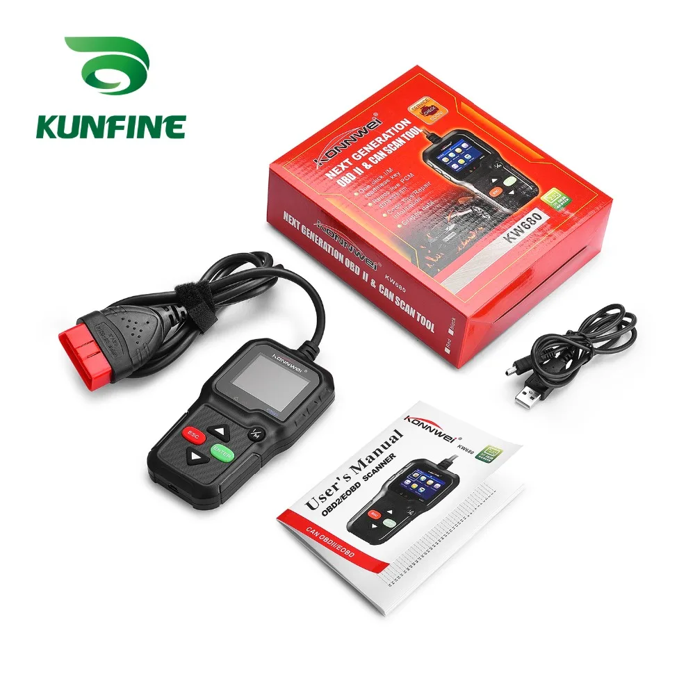 Auto Diagnostic Tool Car engine code Scanner Vehicle fault reader KF-A1177-36