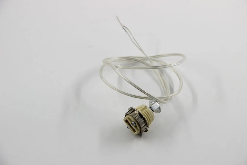 Высокое качество G9 основание светильника гнездо, держатель лампы с 0,9 м шнур, DIY G9 разъем