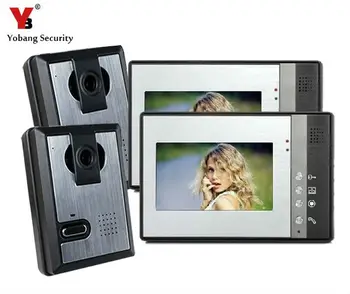 

Yobang Security Yobang Security 7 inch TFT Color LCD Display Video Door Phone Intercom Doorbell,IR Night Vision Camera