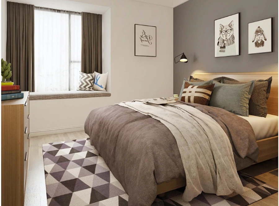 简约现代led吸顶灯房间灯北欧灯具主卧室灯-2019新款客厅灯-tmall_24